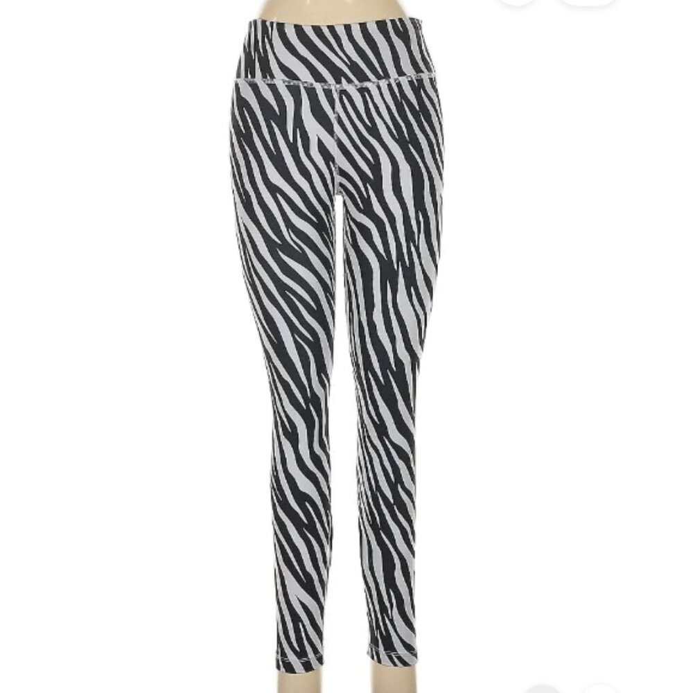 DRI-FIT Nike Size M ZEBRA ANIMAL PRINT Leggings